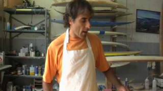 How to repair a surfboard professionaly fix a surfboard [upl. by Shargel573]