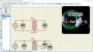 Configuración de un transformador en PROTEUS [upl. by Jewell]