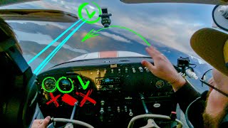 Flying the Cessna 172  Real Lesson with CFI amp Student Pilot [upl. by Schell]