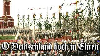 O Deutschland hoch in Ehren German march and folk songinstrumental [upl. by Jews]