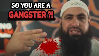 So you are a Gangster  Very Powerful Speech  Mohamed Hoblos [upl. by Iney]