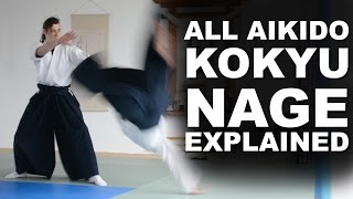 All Aikido Kokyu Nage Explained [upl. by Novert]