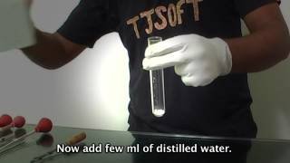 Chloride Identification Test  Anion  Salt Analysis [upl. by Fennell]