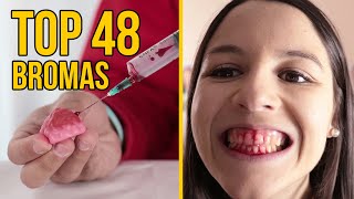 TOP 48 BROMAS MÁS GRACIOSAS PARA AMIGOS  Guerra de Bromas Mayden y Natalia [upl. by Ahsieyk]