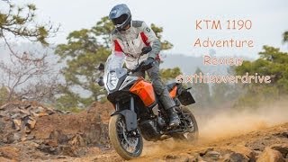 KTM 1190 Adventure Review [upl. by Inalial]