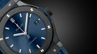 HUBLOT CLASSIC FUSION CERAMIC BLUE [upl. by Ahsael]