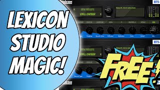 Lexicon MPXi Reverb FREE with Presonus Studio Magic [upl. by Eillor819]