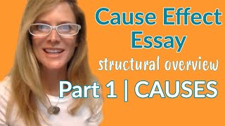 Cause Effect Essay  English Writing Skills Focus on CAUSES [upl. by Forester]