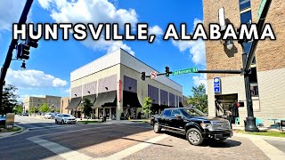 Alabama Driving Tour USA  Downtown Huntsville Alabama  4K [upl. by Yseulte832]