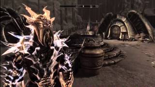 Skyrim Dragon Aspect Shout [upl. by Ahrat]