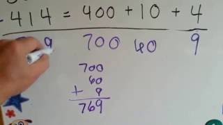 Grade 3 Math 16 The Break Apart Strategy to Add [upl. by Ehgit973]