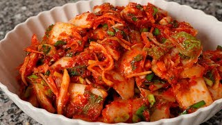 Kimchi Vegetarian version [upl. by Gehman]