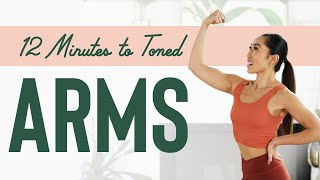 12 Minutes to Toned Arms Workout [upl. by Niatirb]