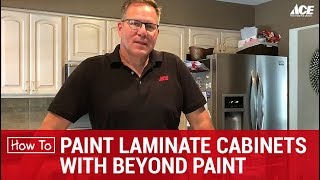 How To Paint Laminate Cabinets  Ace Hardware [upl. by Nedgo]