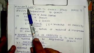 Hooks Law  Young Modulus of elasticity  Bulk Modulus of Elasticity  Class 11 unit 7 [upl. by Tanney]