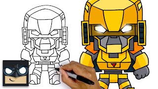 How To Draw Mecha Bo  Brawl Stars [upl. by Nolita]