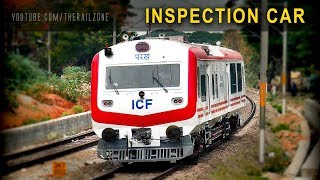 Indias First Self Propelled Modern Inspection Car  ICF  Indian Railways [upl. by Dempstor]