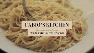 Fabios Kitchen Episode 8 quotSpaghetti Cacio e Pepequot [upl. by Gabriele]