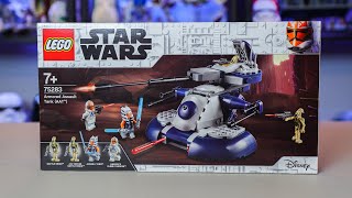 LEGO Star Wars 2020 Armored Assault Tank Set Review 75283 [upl. by Jacqui]