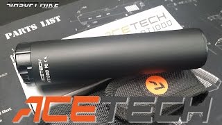 ACETECH AT1000 TRACER UNIT Unboxing Review  Brightest Tracer Unit  AIRSOFT [upl. by Ventura323]