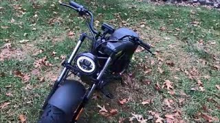 Greenworks Stealth Mini Bike Review and First Ride [upl. by Mikaela]