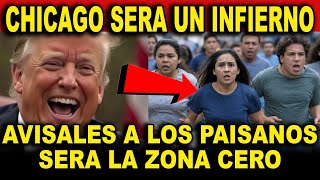 ¡ALERTA LAS REDADAS DE TRUMP EN CHICAGO AMENAZAN A MILES DE FAMILIAS INMIGRANTES 😱 [upl. by Bruno]