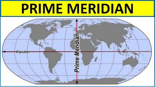 Countries Passing Through Prime Meridian I Trick to Remember [upl. by Talanian]