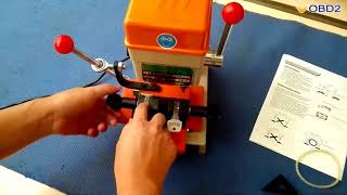 368A Key Cutting Machine Operation GuideUOBD2 [upl. by Aihsined]