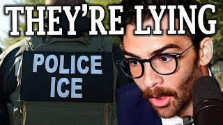 Whats happening With ICE  Hasanabi Reacts [upl. by Peednas]