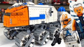 LEGO Star Wars Ahsoka 332nd CLONE TURBO TANK Republic Bricks [upl. by Tomlinson844]