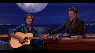 John Fogerty Creedence Clearwater Revival quotHave You Ever Seen the Rain” LIVE on CONAN [upl. by Faulkner]