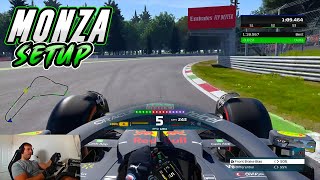 F1 22 MONZA HOTLAP  SETUP 118558 [upl. by Etnuad]