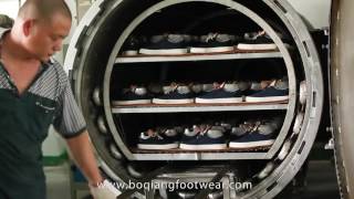 How vulcanized shoes are made [upl. by Bury]