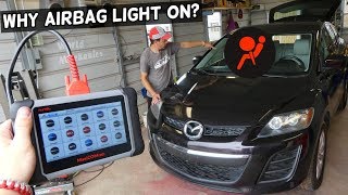 MOST COMMON REASON AIRBAG LIGHT IS ON [upl. by Nylarak]