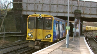 Half an Hour at 216  Birkenhead North Station 1022017  Class 507 508 terminus [upl. by Iraam]