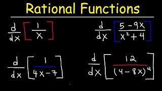 Derivatives of Rational Functions [upl. by Nodanrb256]