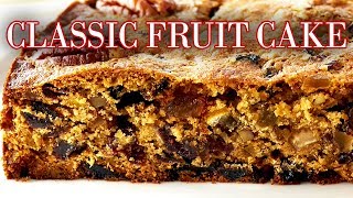 Professional Baker Teaches You How To Make FRUIT CAKE [upl. by Aveneg]