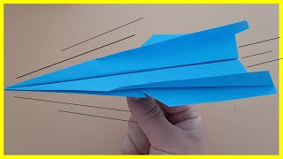 👉🏽Cómo hacer AVIONES🛩 de papel que VUELEN MUCHO🆗  Papiroflexia FÁCIL✅ [upl. by Ennaul]