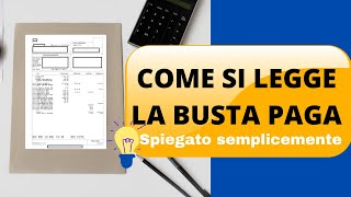 Leggere la busta paga con semplicità [upl. by Laemaj744]