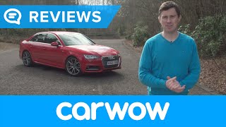 Audi A4 Saloon 2018 review  Mat Watson Reviews [upl. by Cenac]