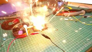 Exploding Tantalum Capacitor in Slow Mo [upl. by Alic]