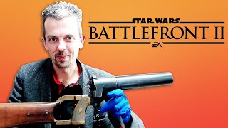 Firearms Expert Reacts To MORE Star Wars Battlefront 2 Guns [upl. by Binetta]