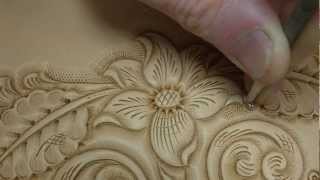 Tooling and Carving Leather [upl. by Noislla]