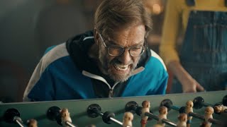 Snickers  Angry Jürgen Klopp at table football [upl. by Melisse]