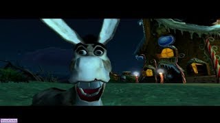 Shrek 2  Spooky Forest  Carriage Catching Hero Time  Donkey [upl. by Adnuahsal]