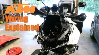 KTM 1190 1290 Accessory Wiring Explained  Back in the Garage [upl. by Cassidy]