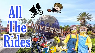 All the Rides at Universal Studios Orlando  What Rides are at Universal Studios Orlando [upl. by Pontone]