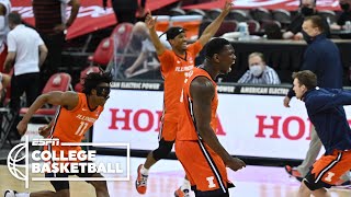 No 4 Illinois comes up big late to beat No 7 Ohio State HIGHLIGHTS  ESPN College Basketball [upl. by Deland]