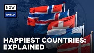 Happiest Countries In The World Explained  NowThis World [upl. by Secnarfyram]