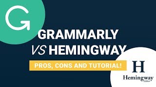 Hemingway Editor vs Grammarly  Pros Cons amp Which You Should Use [upl. by Trub]